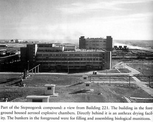 Jedna z budov sovětského závodu Biopreparat. Repro: Archiv autora