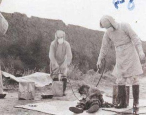 Jednotka 731, kdesi v Mandžusku. Bez komentáře. Foto: Wikipedia