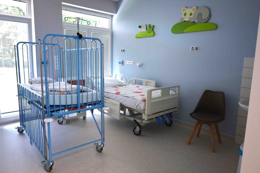 Časť zrekonštruovaného oddelenia pediatrie vo Fakultnej nemocnici s poliklinikou Žilina. (Zdroj: FNsP Žilina)