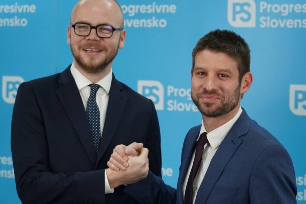 Oskar Dvořák a Michal Šimečka - Tím zmeny, tieňová vláda PS